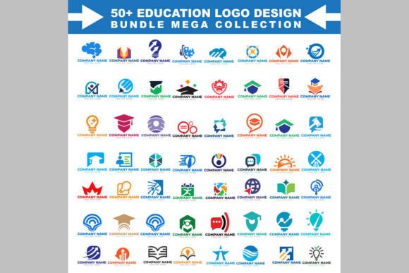 50 Learning & School Logo Templates