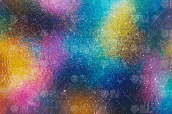 Enhance Your Designs with Abstract Rainbow Grainy Background