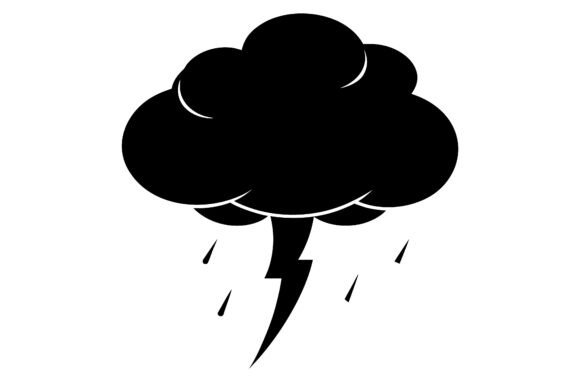 Exploring the Versatility of Hail Storm Clip Art Black Silhouette Lin in Design Projects