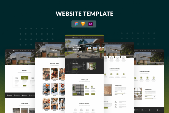 Interior Design Website Template: A Comprehensive Solution for Professional Web Presence