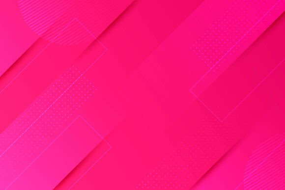 Pink Background with Geometric Patterns