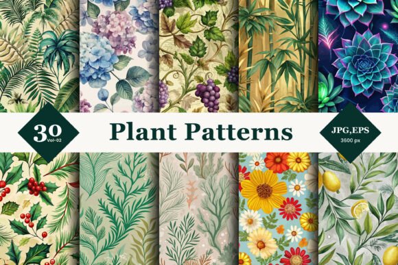 Plant Seamless Patterns 02: A Designer’s Guide to Avoiding Common Pitfalls